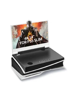 PS5 Slim : G-STORY จอเสริมแบบพกพา 14 นิ้ว 4K HDR 60Hz