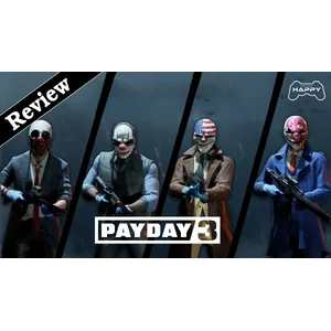 รีวิว Pay Day 3 รวมแก๊งปล้นยับ ในฉบับระทึกกว่าเดิม!