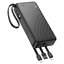 RK1-J146A NIGHT TIDE POWERBANK WITH 4 CABLES (20000mAh)