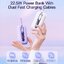 JR-L012 10000mAh MINI FAST CHARGING POWERBANK WITH LIGHTNING&TYPE-C DUAL CABLE