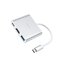 HB14 EASY USE TYPE-C ADAPTER (TYPE-C TO USB3.0+HDMI+PD)