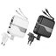 GK1-A11 2-IN-1 POWERBANK AC DC INPUT US ADAPTER WITH CABLE 15000mAh