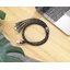UD01 NOBILITY 3-IN-1 CHARGING DATA CABLE WITH LIGHT (L 1.2M)