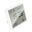 HX41 INDOOR ELECTRONIC CLOCK WITH HYGROTHERMOMETER