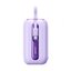 JR-L012 10000mAh MINI FAST CHARGING POWERBANK WITH LIGHTNING&TYPE-C DUAL CABLE