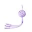 S-A40 3-IN-1 MINI RETRACTABLE CHARGING CABLE