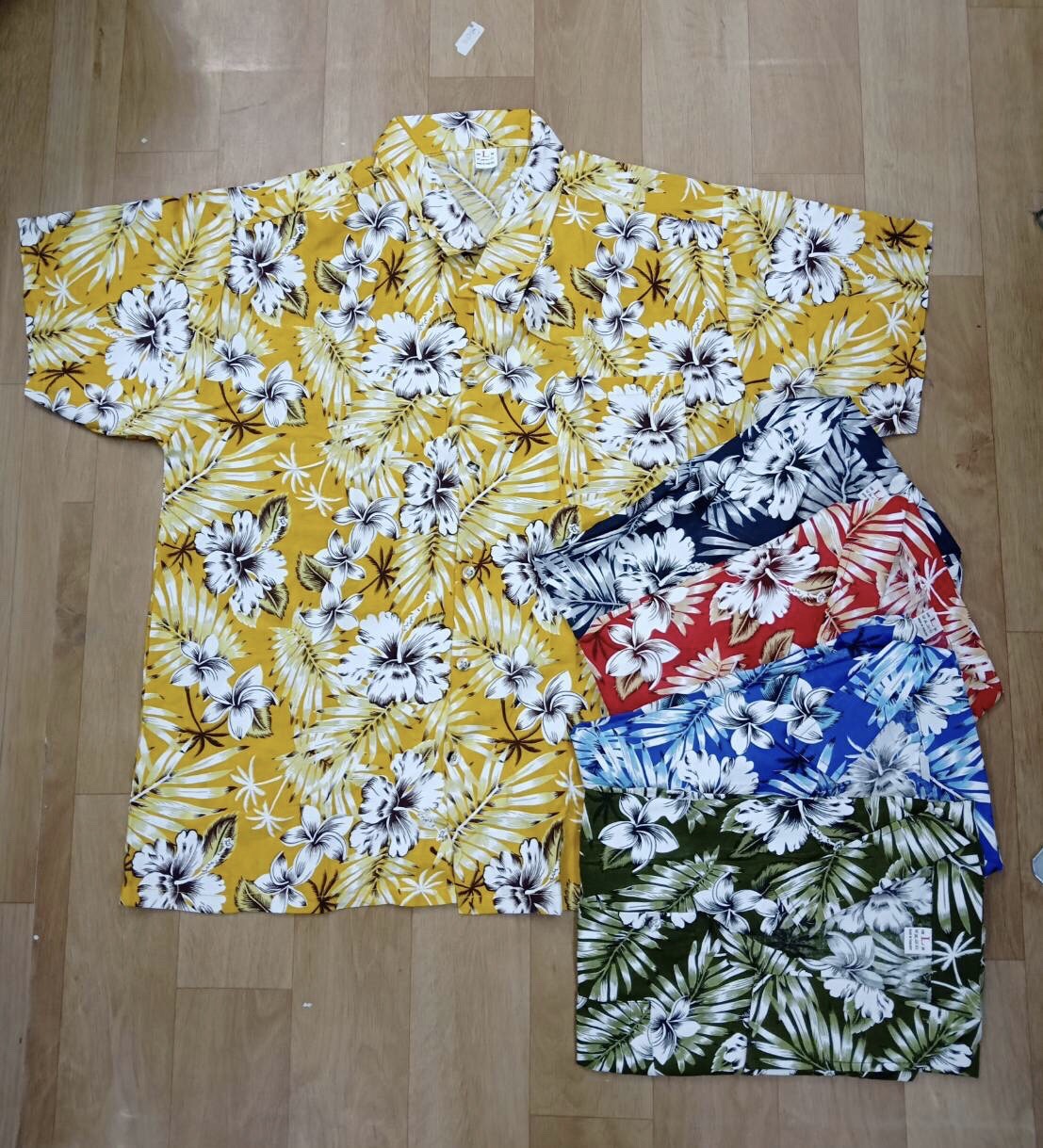เสื้อลายดอก เนื้อผ้า COTTON ใส่สบาย คละลาย - คละสี