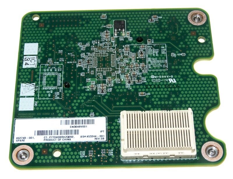 HP PCI-e NC382M Dual Port Ethernet Card // 462748-001 / 453246-B21 / 453244-001 (Used) // สินค้ารับประกัน โดย บริษัท อะไหล่เซิร์ฟเวอร์ จำกัด