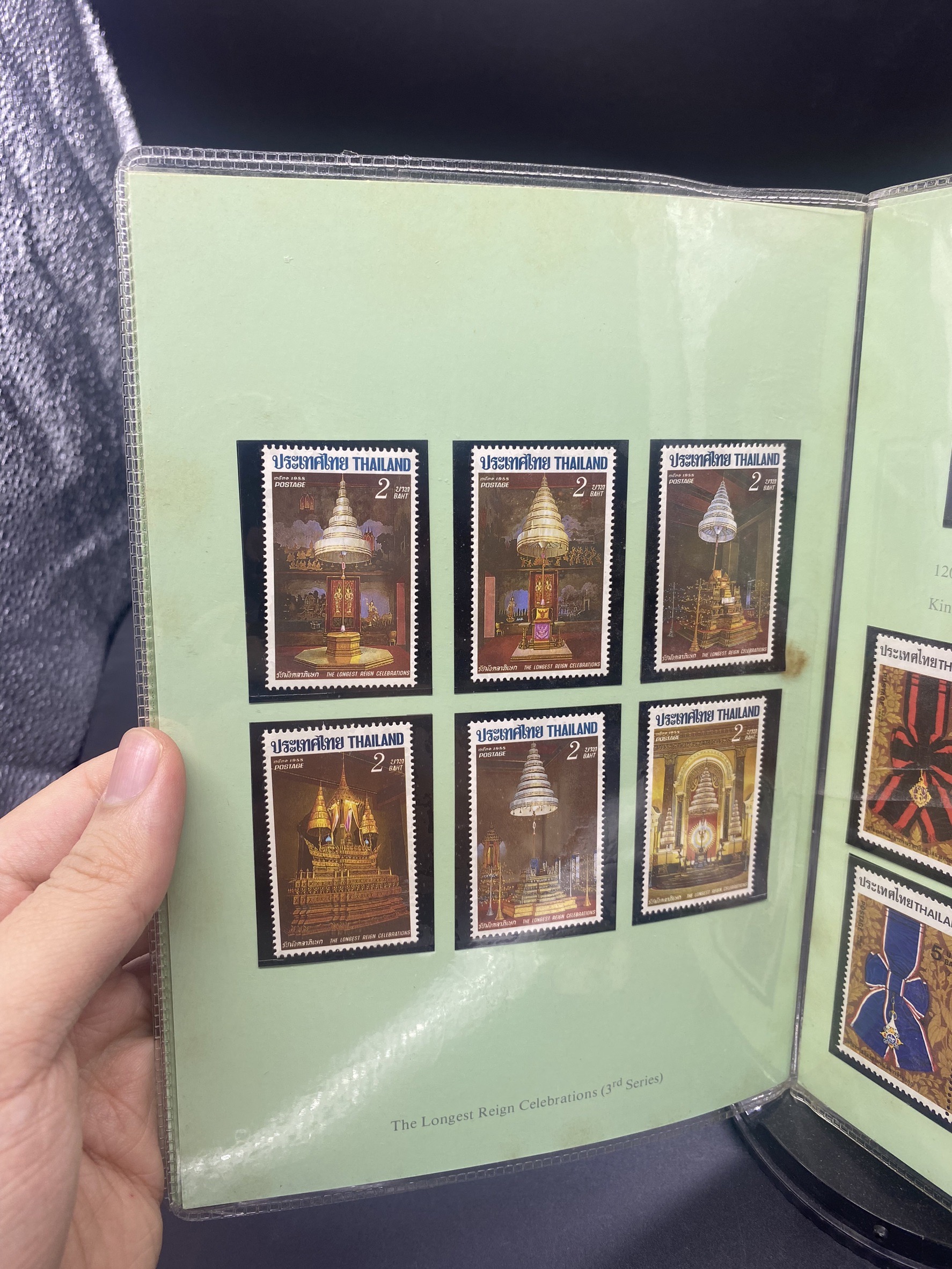 THAI POSTAGE STAMPS 1988 (สมุดแสตมป์ ปี2531) หายาก