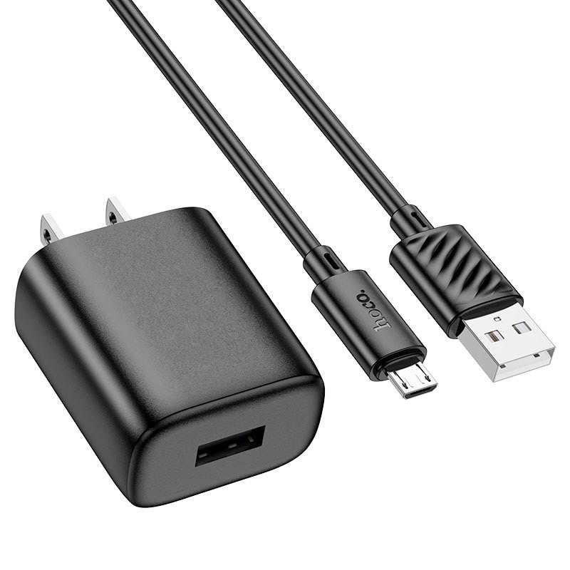 C134 SOLID SINGLE-PORT CHARGER SET (MICRO)