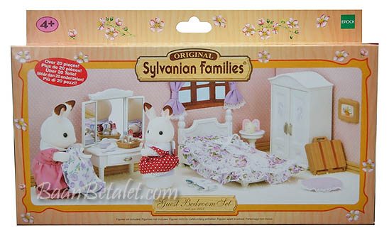 ซิลวาเนียน เฟอร์นิเจอร์ห้องนอนแขก (EU) Sylvanian Families Guest Bedroom Set
