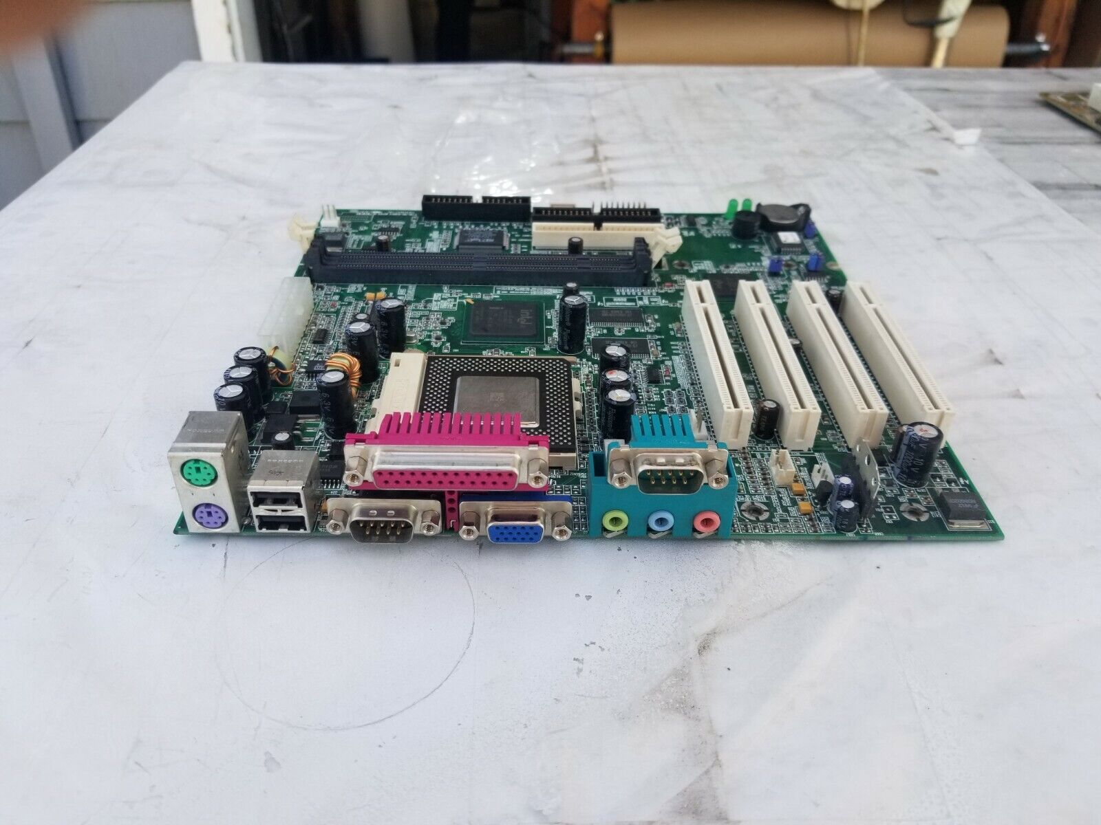 PWA-Hendrix Motherboard + INTEL CELERON 500MHz SL3FY CPU / 010697-101 (Used) // สินค้ารับประกัน โดย บริษัท อะไหล่เซิร์ฟเวอร์ จำกัด