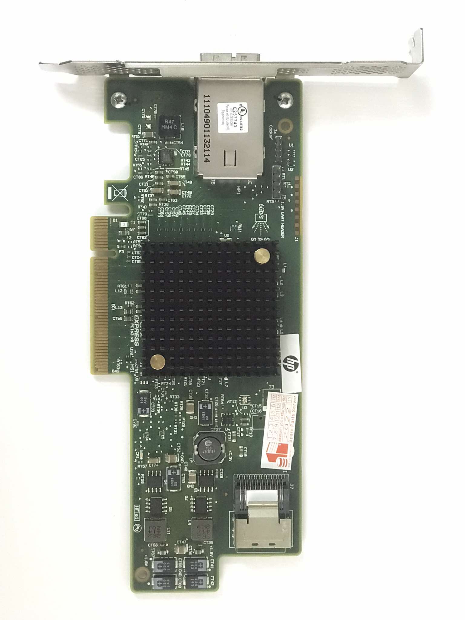 HP LSI 8-port 9217-4i4e 6GB/s SAS Raid Controller Card // 725904-001, 725504-001 (Used) // สินค้ารับประกัน โดย บริษัท อะไหล่เซิร์ฟเวอร์ จำกัด