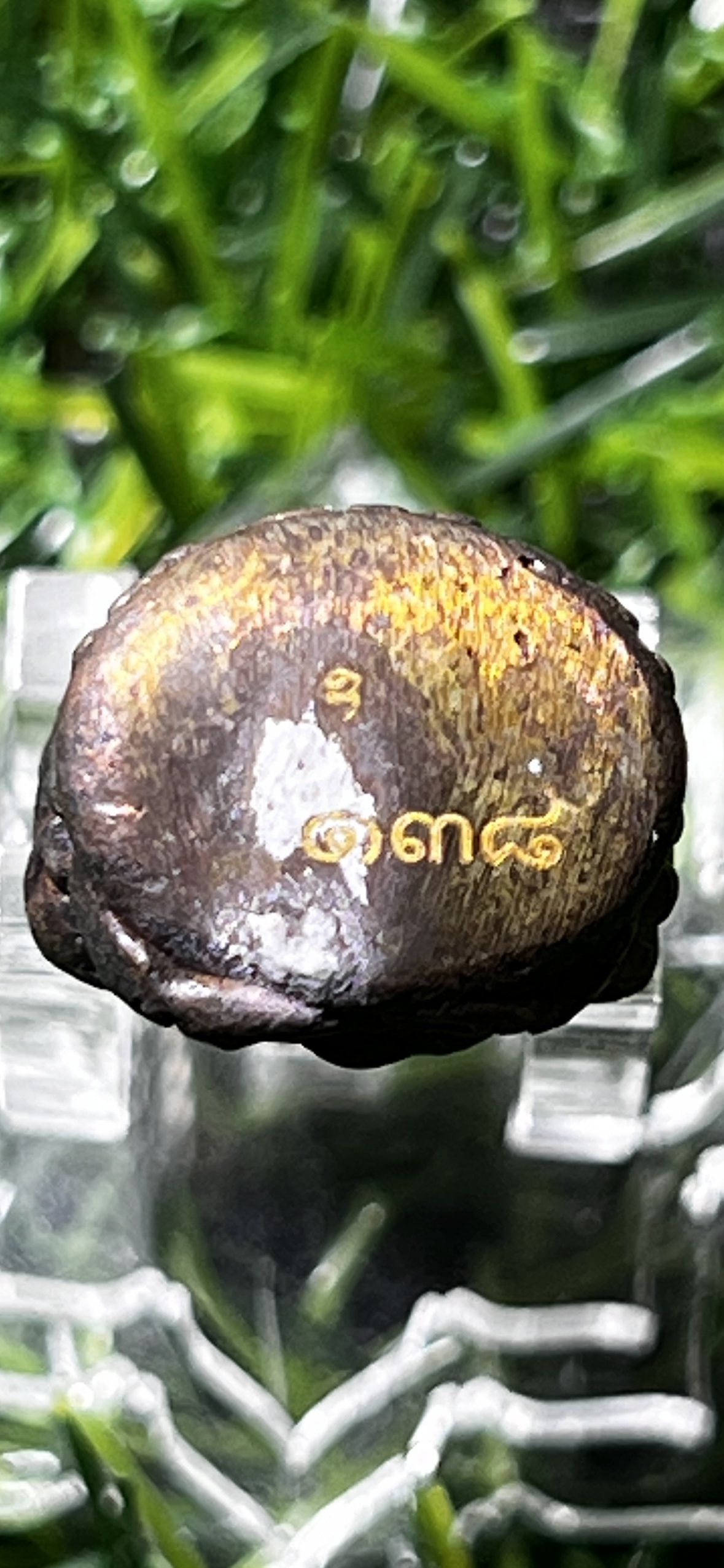 เบ้าทุบนั่งปู รุ่นแรก หลวงปู่นิ่ม โชติธัมโม วัดพุทธมงคล สุพรรณบุรี