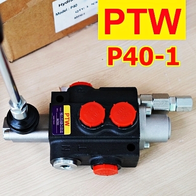 ไฮโดรลิคคอนโทรนวาวร์(4หุน)PTW P40-1(1แกน)(40L.)(3,000-4,600Psi)