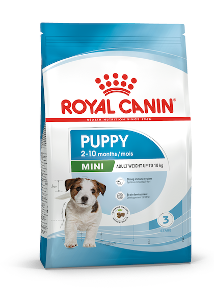 Royal canin Mini puppy อาหารเม็ดสำหรับลูกสุนัขขนาดเล็ก 2 กก.