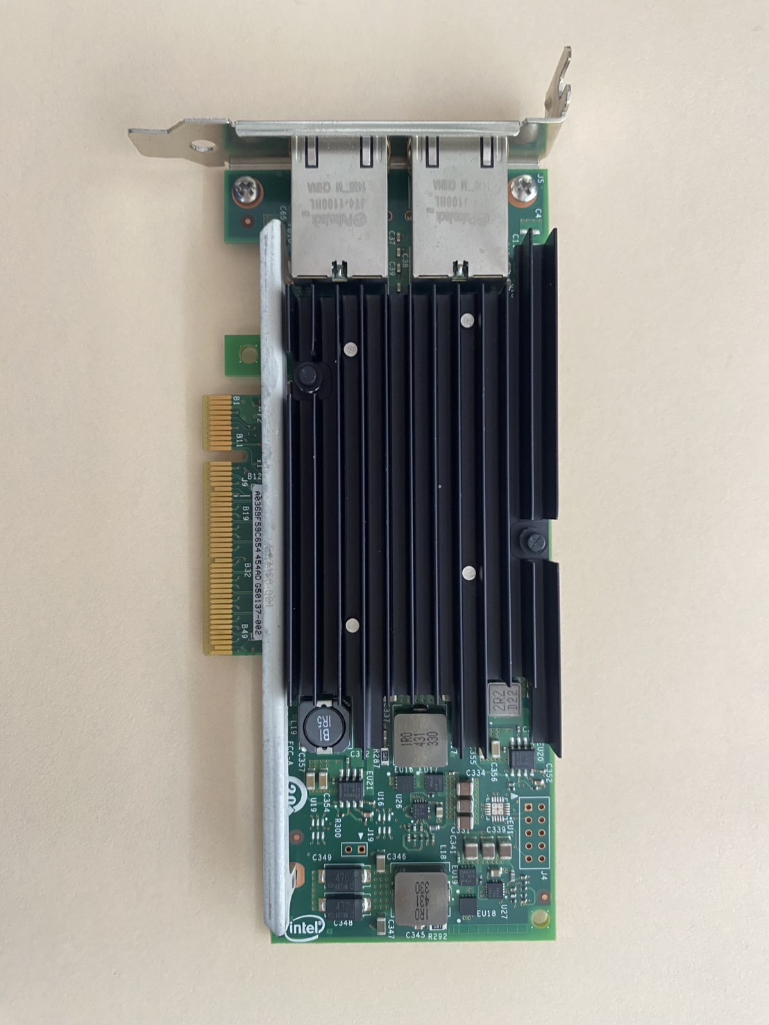 Intel X540-T2 Dual-Ports 10GbE RJ45 Low-Profile Network Adapter Lenovo // 49Y7972 / 49Y7971 (Used) // สินค้ารับประกัน โดย บริษัท อะไหล่เซิร์ฟเวอร์ จำกัด