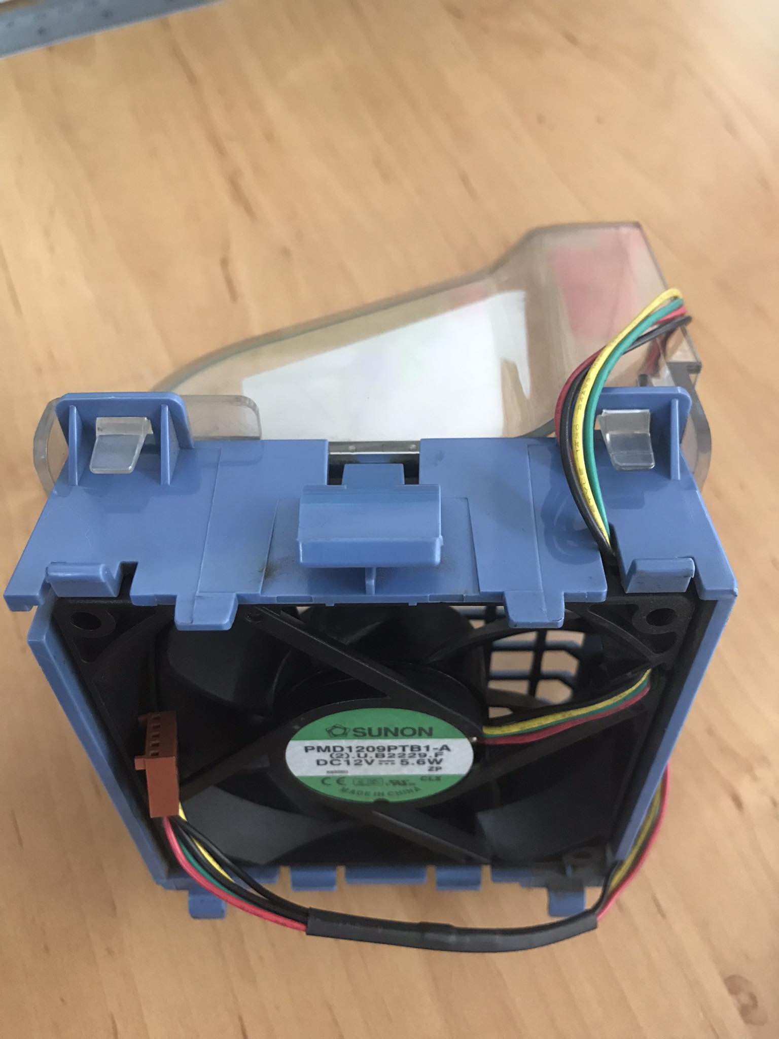 HP Fan ML350 G5 A9225B12HP-C // 413978-001 413979-001 Proliant G5 92mm Fan And Air Baffle (Used) // สินค้ารับประกัน โดย บริษัท อะไหล่เซิร์ฟเวอร์ จำกัด