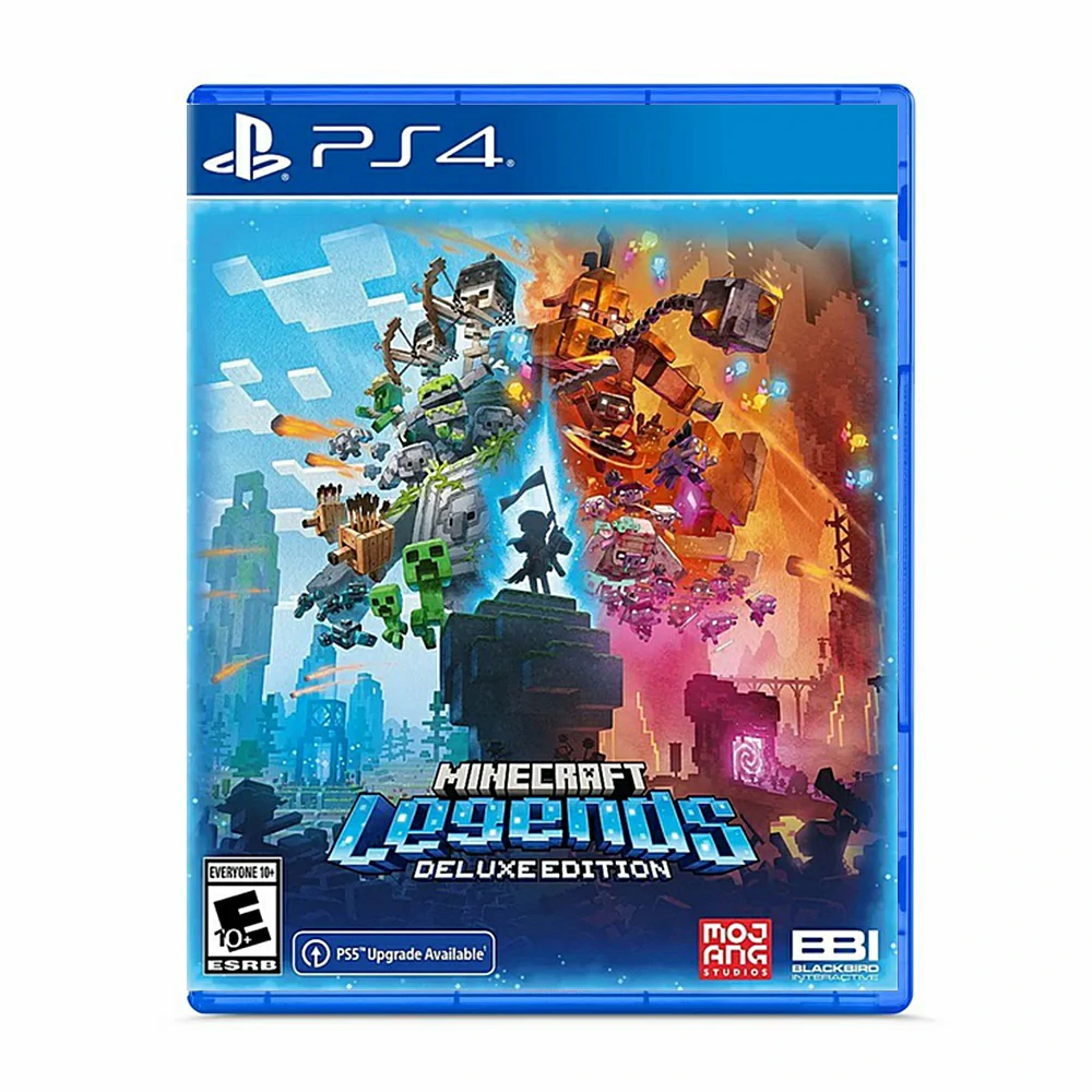 PS4- Minecraft Legends Deluxe Edition