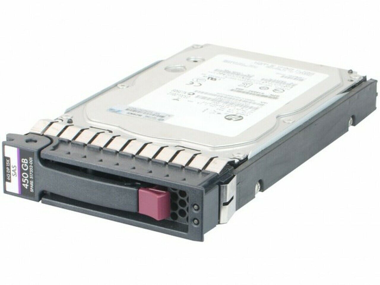 HP 450GB 3.5'' LFF SAS 15K 6G Dual Port 3.5" HDD // 533871-002 // TRAY 517352-001 // 0B24474 / EF0450FATFE (Used) // สินค้ารับประกัน โดย บริษัท อะไหล่เซิร์ฟเวอร์ จำกัด