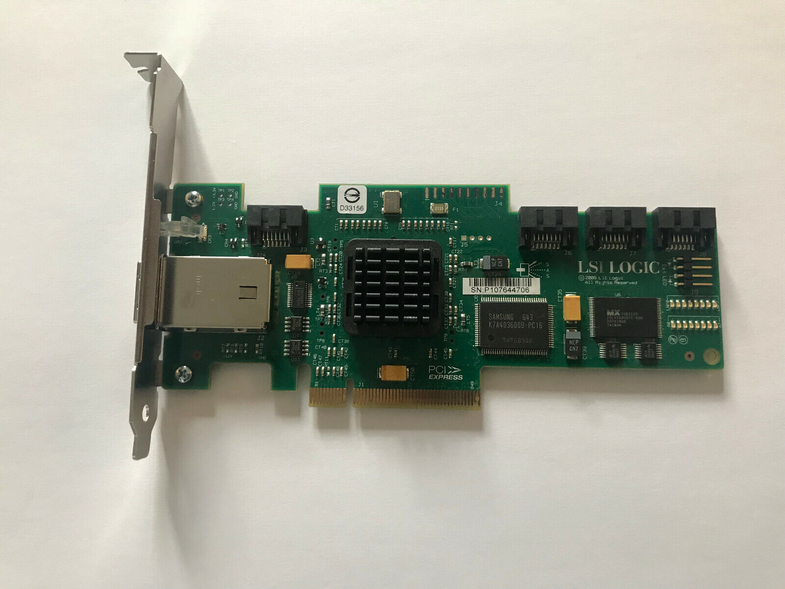 IBM SAS3444E 3Gb/s PCIe x8 SAS/SATA RAID Controller / 25R8071 (Used) // สินค้ารับประกัน โดย บริษัท อะไหล่เซิร์ฟเวอร์ จำกัด