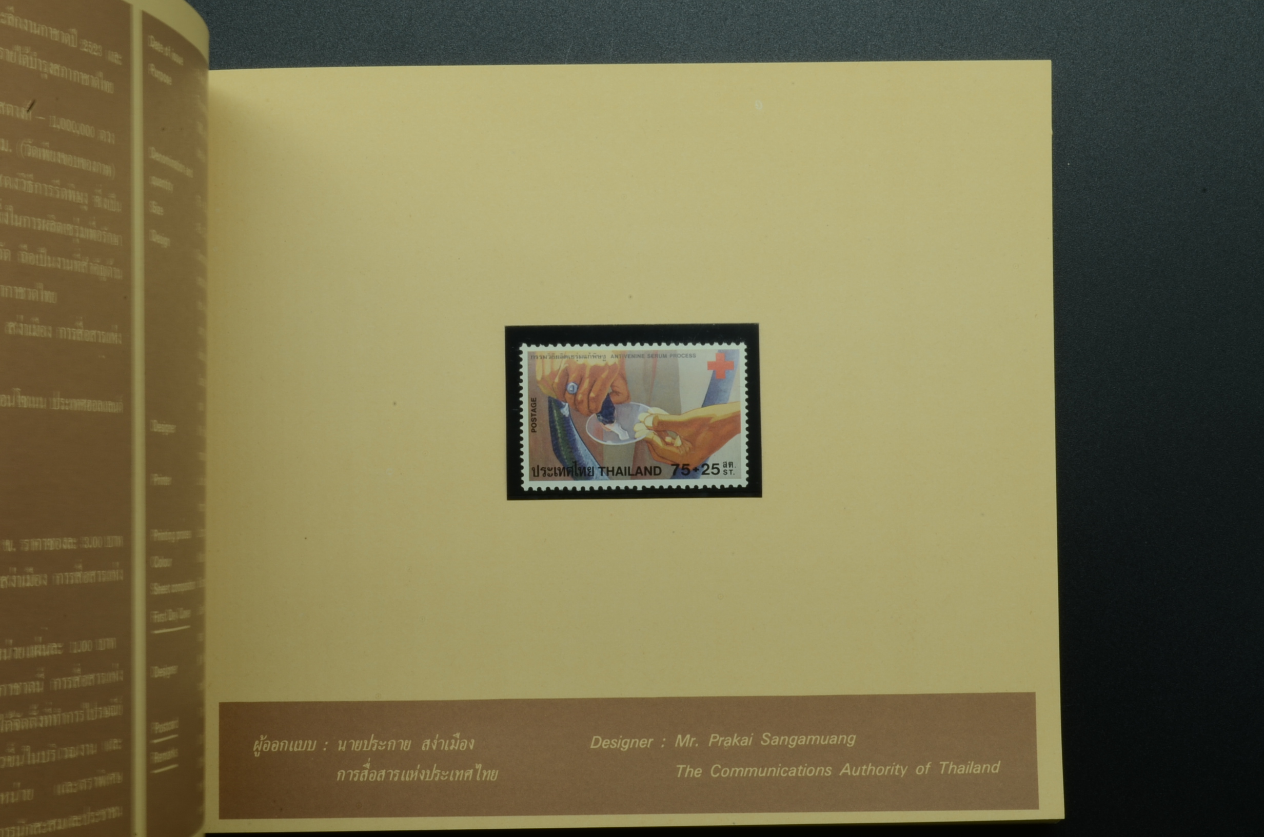 สมุดตราไปรษณียากรประจำปี 2523