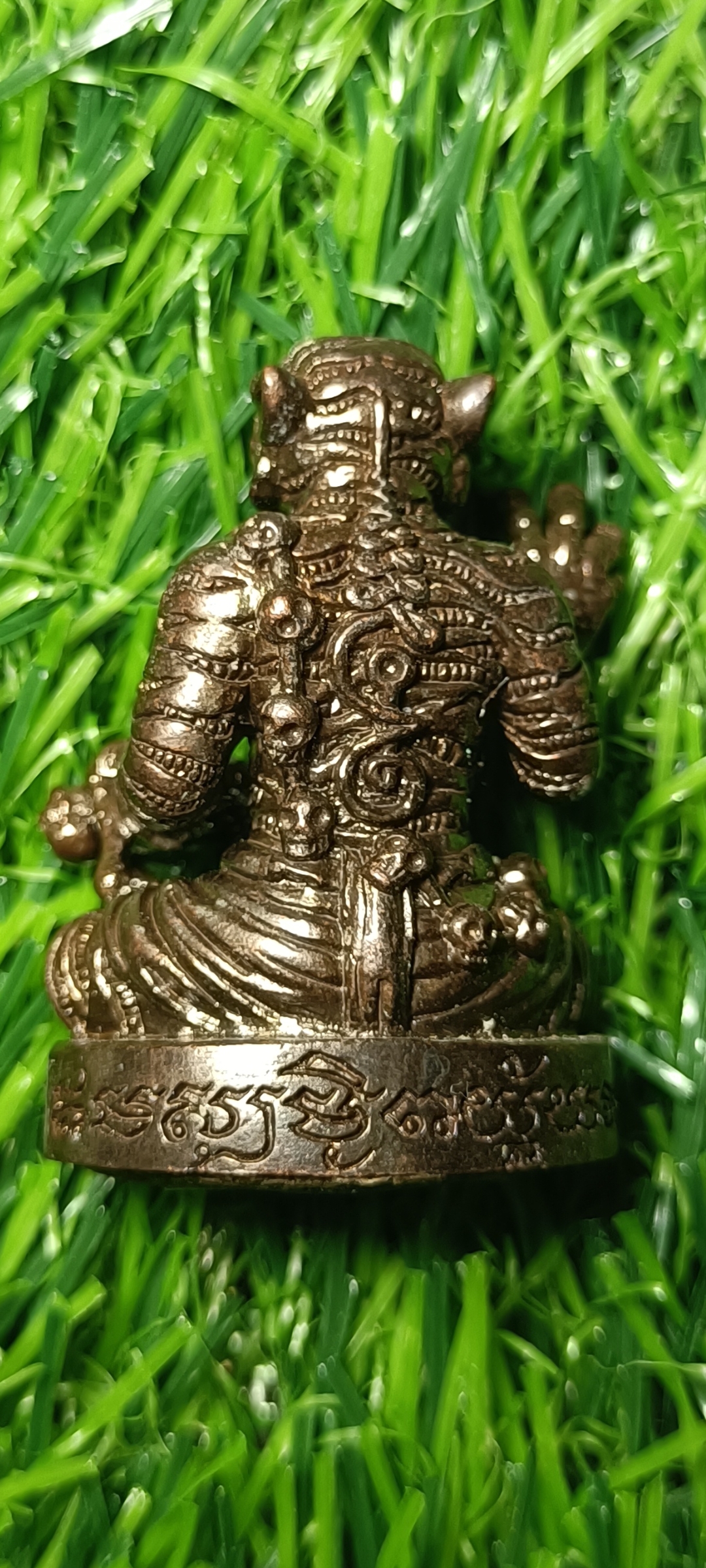 รูปหล่อพรายสมิงเขากุเลน ฝังตะกรุด หลวงปู่แวนกาย วัดอำปึล ประเทศกัมพูชา