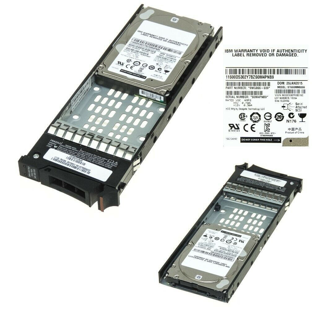 IBM 450GB 10K 6G SAS 2.5'' SFF V7000 HDD // Tray 85Y5863 / ST9450404SS / 9PY066-039 (Used) // สินค้ารับประกัน โดย บริษัท อะไหล่เซิร์ฟเวอร์ จำกัด