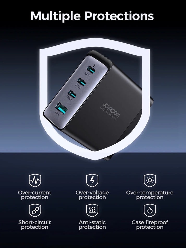 JR-TCG04US 100W GAN ULTRA FAST CHARGER KIT