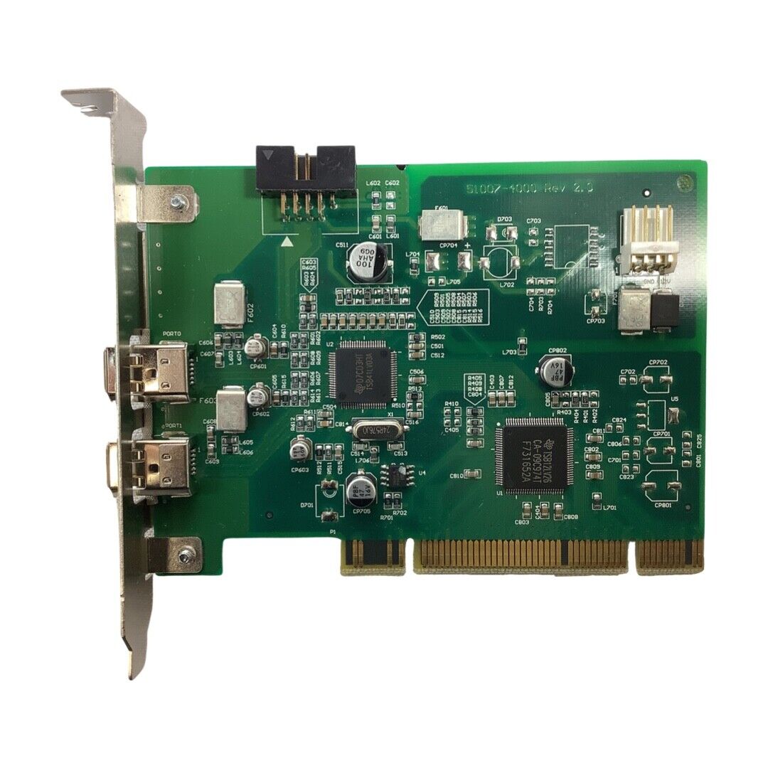 HP Dual Port 1349 FireRain Firewire PCI Card 223490-001 Compaq // 51007-4000 (Used) // สินค้ารับประกัน โดย บริษัท อะไหล่เซิร์ฟเวอร์ จำกัด