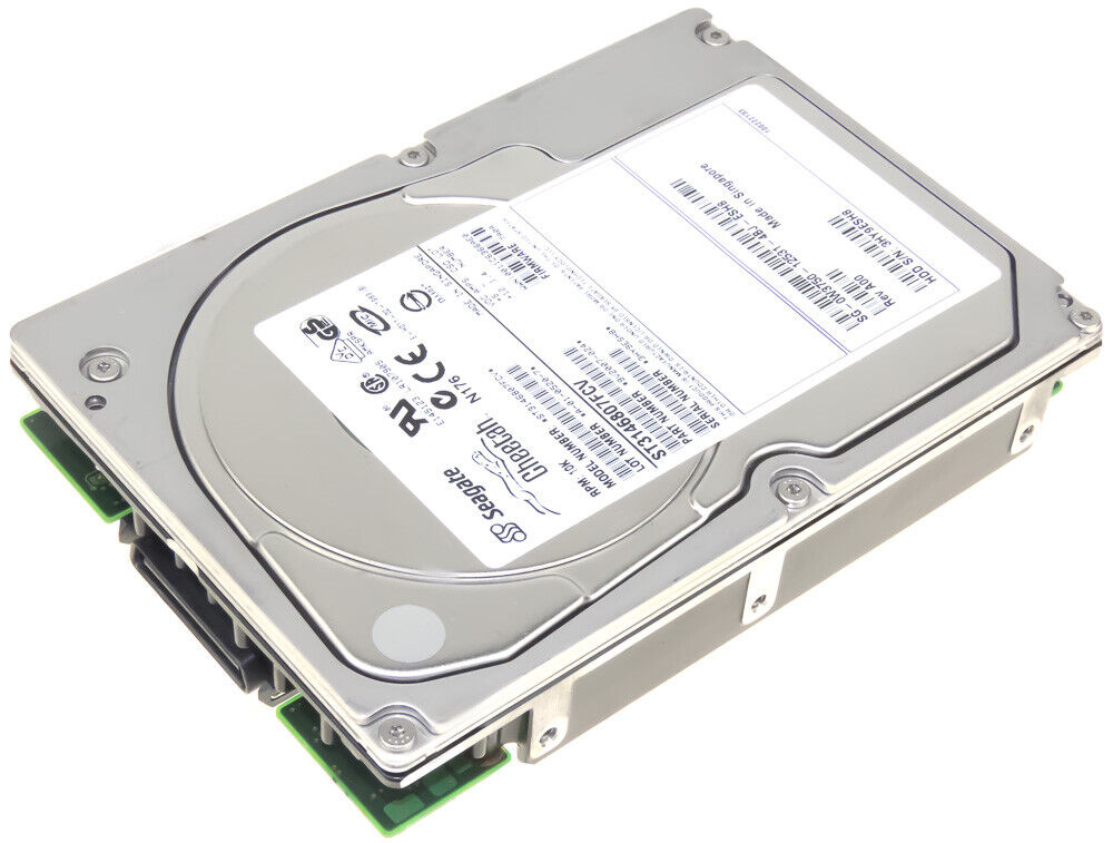 Dell / Seagate 146GB 10K Fibre Channel 3.5" 0W3750 // ST3146807FCV No Tray (Used) // สินค้ารับประกัน โดย บริษัท อะไหล่เซิร์ฟเวอร์ จำกัด