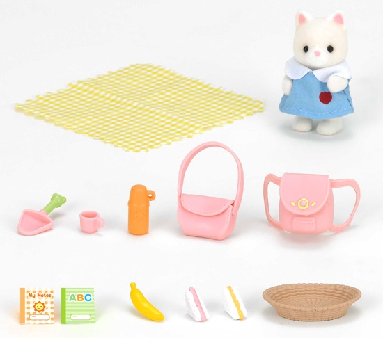ซิลวาเนียน ชุดนร.อนุบาลไปปิคนิค Sylvanian Families Nursery Picnic Set