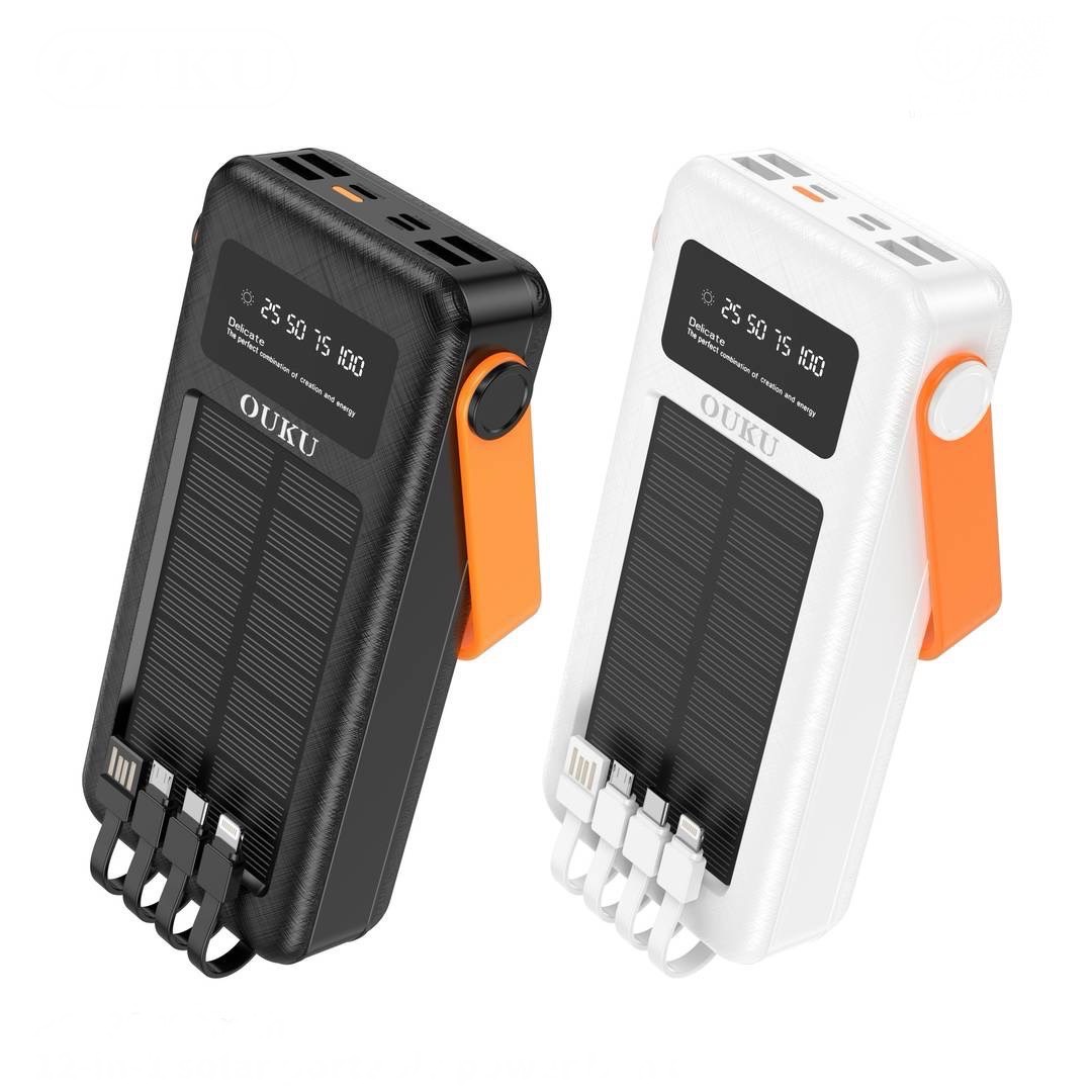 P68 30000mAh 12-IN-1 SOLAR PORTABLE POWERBANK