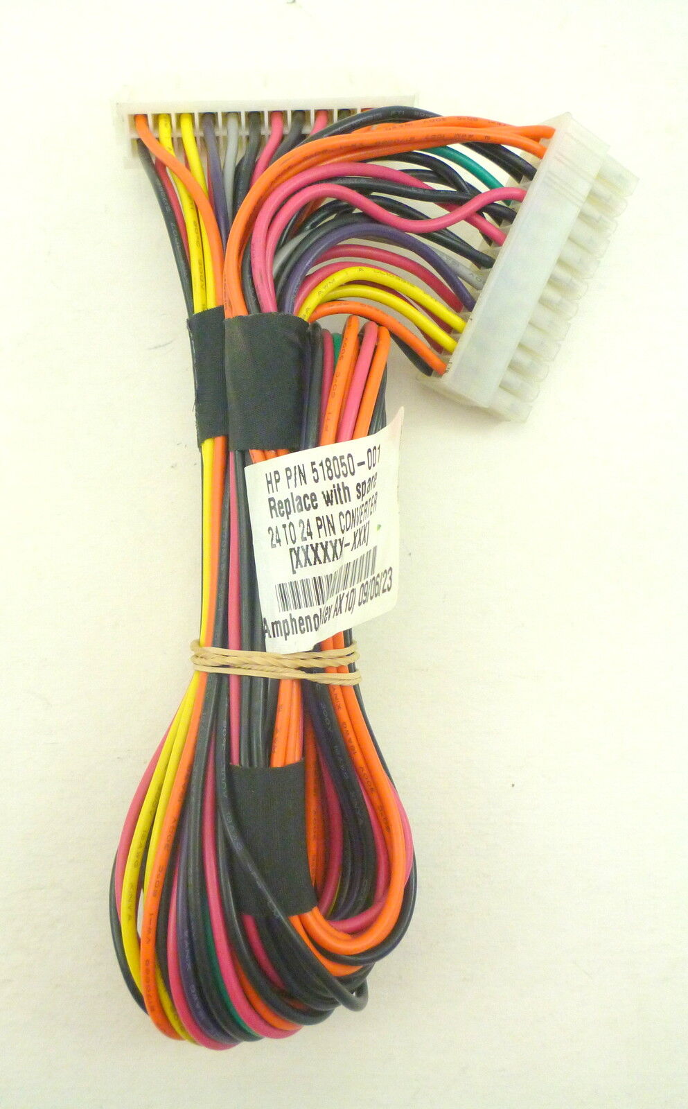 HP 24 to 24 Pin Converter Cable Proliant ML150 G6 // 518050-001 (Used) // สินค้ารับประกัน โดย บริษัท อะไหล่เซิร์ฟเวอร์ จำกัด