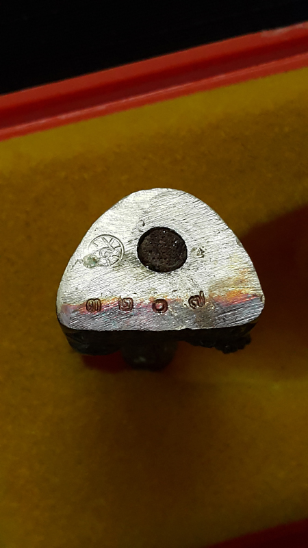 ฤาษีลอยองค์ หลวงปู่พรหมา เนื้อเงิน ฉลองอายุ 96 ปี พ.ศ.2537