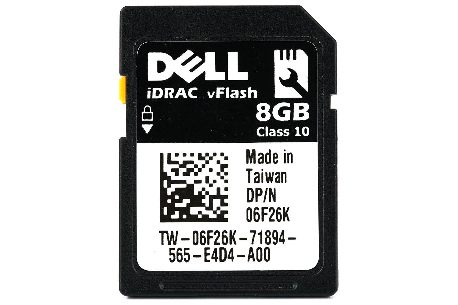 Dell 8GB iDRAC vFlash Class 10 SD Card Module 13 Gen R630 R730 // 6F26K / 06F26K (Used) // สินค้ารับประกัน โดย บริษัท อะไหล่เซิร์ฟเวอร์ จำกัด