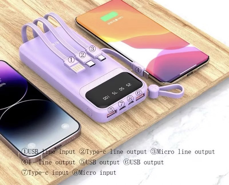 EK1-P33 SELF CONTAINED FOUR-WIRE POWERBANK 10000mAh