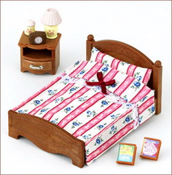 ซิลวาเนียน เตียงคู่ (EU) Sylvanian Families Semi-double Bed