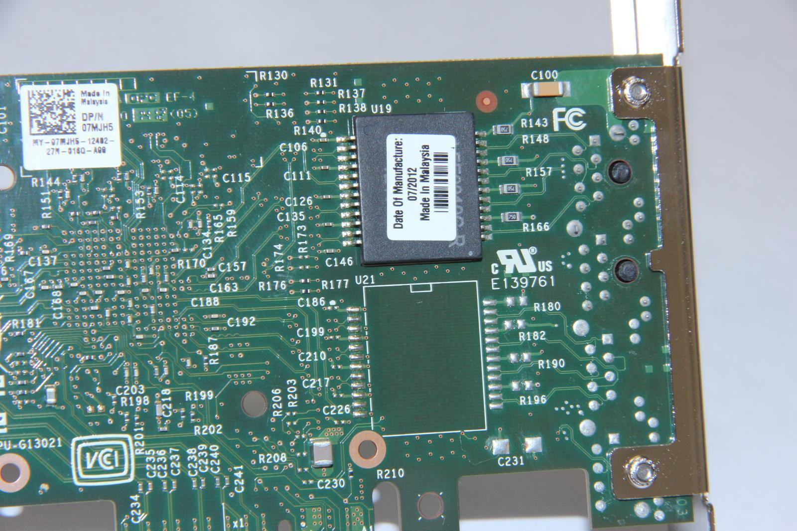 Dell Intel I350-T2 1Gb Dual-Port Ethernet Network Interface Card // 07MJH5 / 7MJH5 (Used) // สินค้ารับประกัน โดย บริษัท อะไหล่เซิร์ฟเวอร์ จำกัด