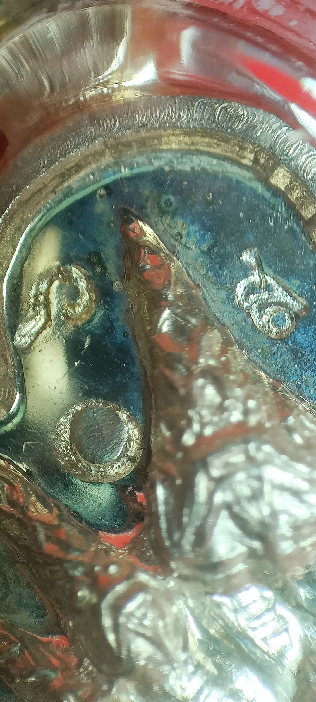 เหรียญพญาปู่อือลือ #รุ่นแรก พญานาคบึงโขงหลง จ.บึงกาฬ ปี 2556 เนื้อเงิน จำนวนการสร้าง 20 เหรียญ