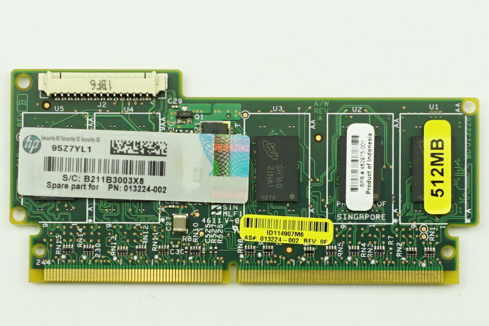 HP Cache Memory Module 512MB F/P410 Smart Array Raid Bbwc // 462975-001 / 013224-002 (Used) // สินค้ารับประกัน โดย บริษัท อะไหล่เซิร์ฟเวอร์ จำกัด