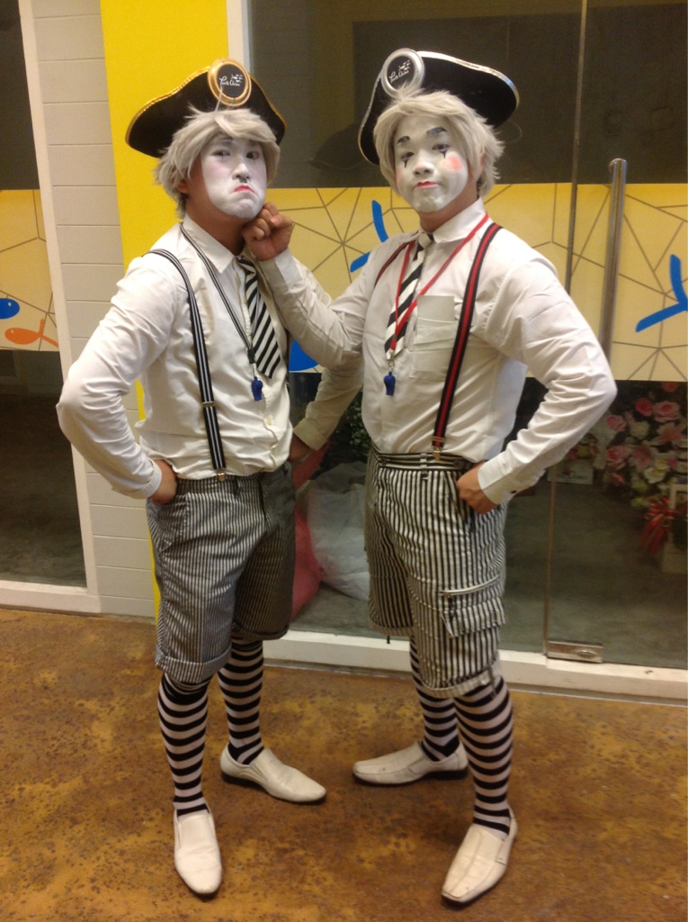 ละครใบ้,หุ่นนิ่ง Mime & Robot