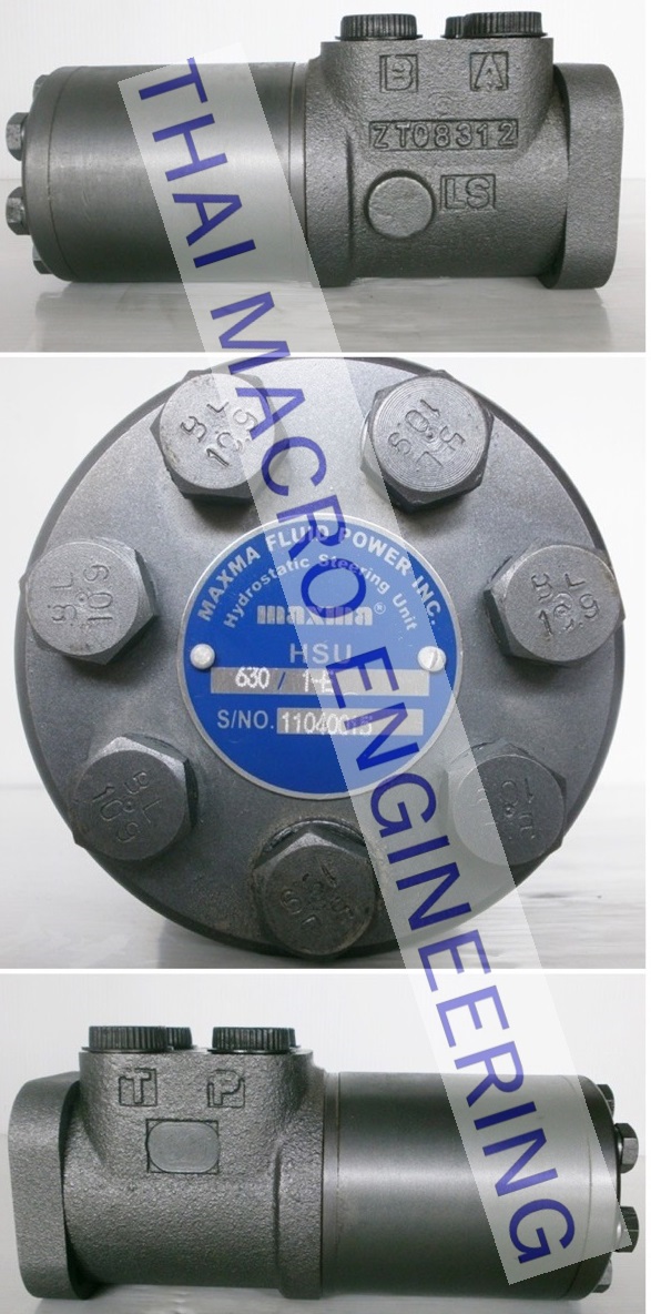 กระปุกพวงมาลัยไฮโดรลิคHSU630/1-E(85mm.)WA300