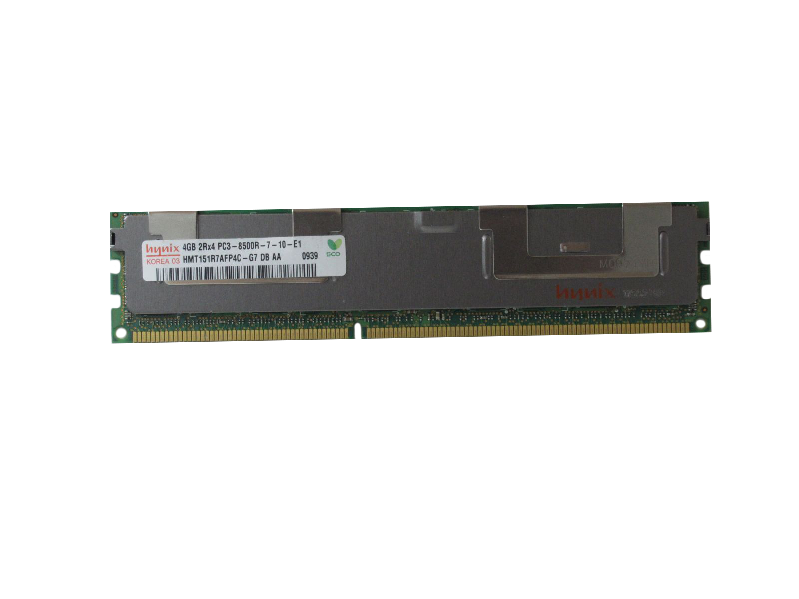 Hynix 4GB (2Rx4) PC3-8500R DDR3 1066 Server Memory // HMT151RBFR4C-G7 (Used) // สินค้ารับประกัน โดย บริษัท อะไหล่เซิร์ฟเวอร์ จำกัด