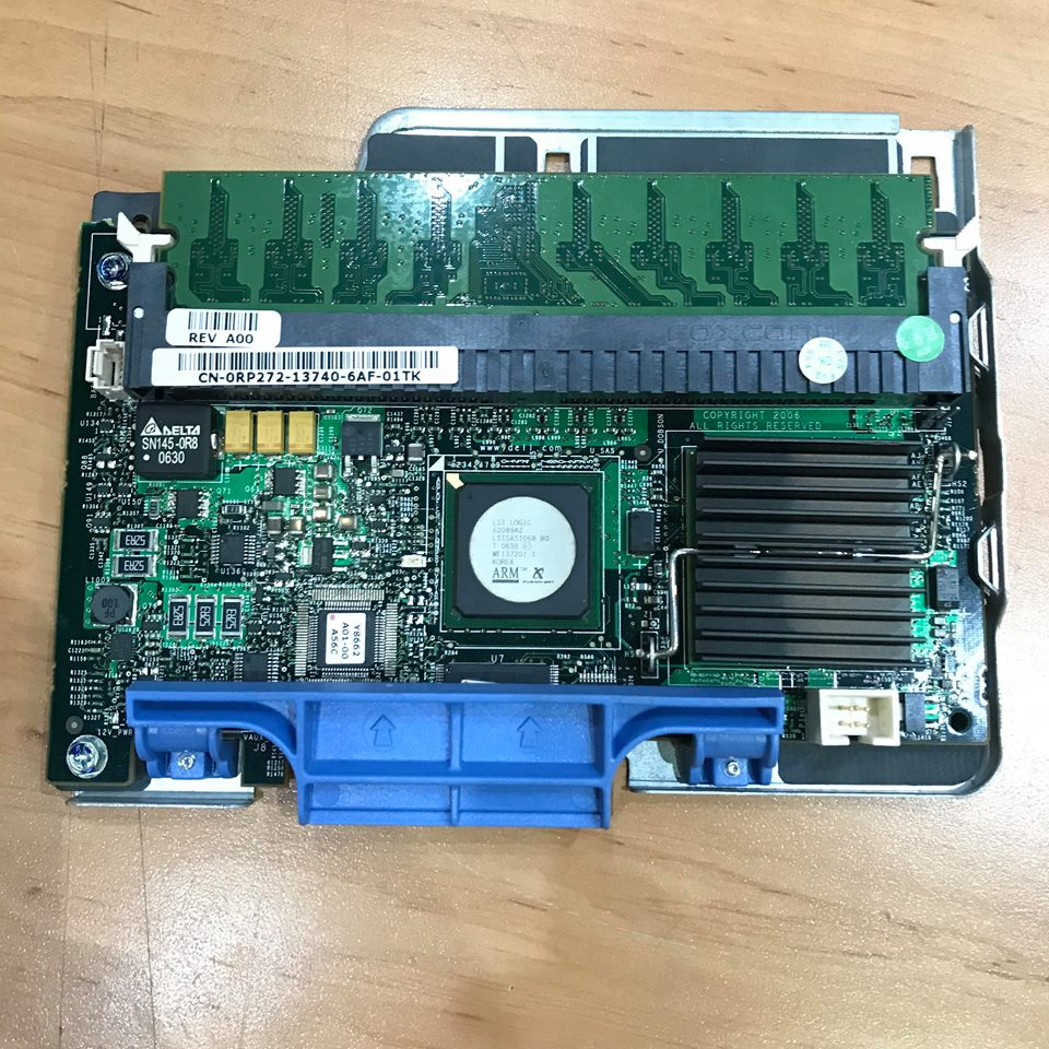 Dell SAS/ S-ATA Perc 5/I Raid Controller PowerEdge 2950 / 0RP272 / RP272 (Used) // สินค้ารับประกัน โดย บริษัท อะไหล่เซิร์ฟเวอร์ จำกัด
