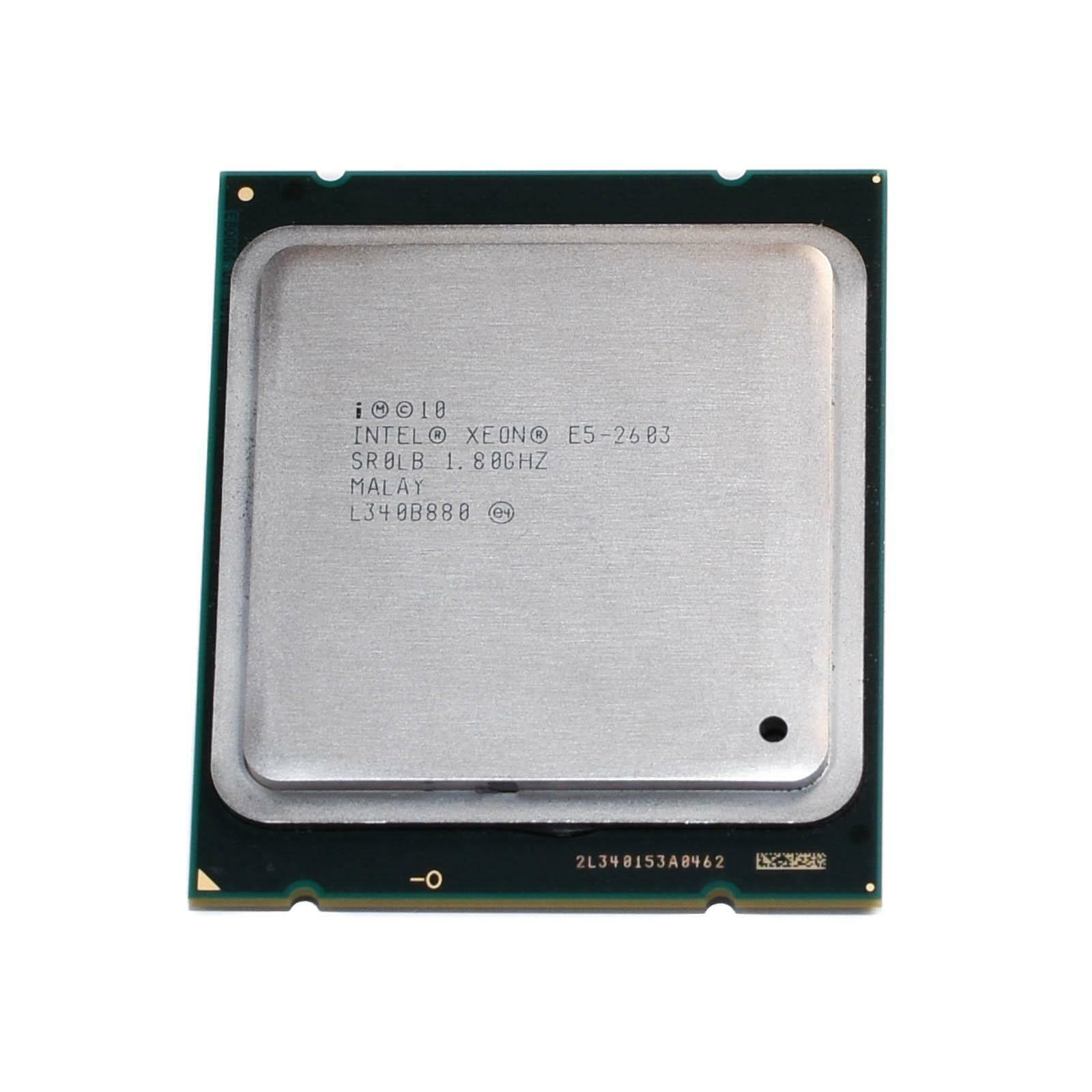 Intel Xeon E5-2603 CPU 1.8GHz 4-Core Processor 10MB 6.4GTs LGA-2011 Server // SR0LB / E5-2603 1.80GHz (Used) // สินค้ารับประกัน โดย บริษัท อะไหล่เซิร์ฟเวอร์ จำกัด