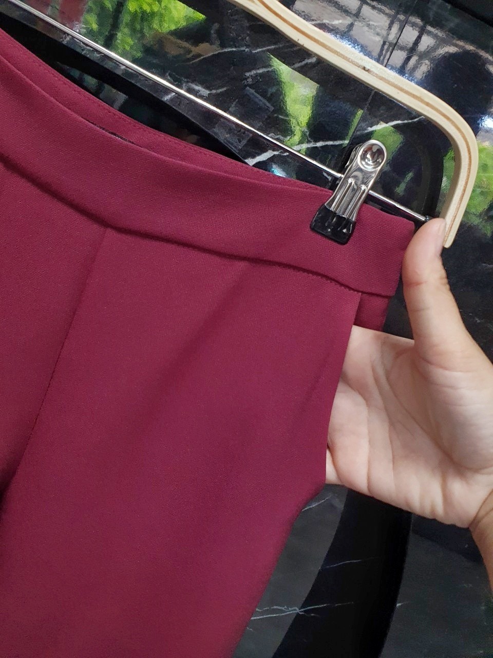 NO.2349-2N กางเกงผู้หญิงขายาวกระบอกเล็ก (เฉพาะกางเกง) S-6XL