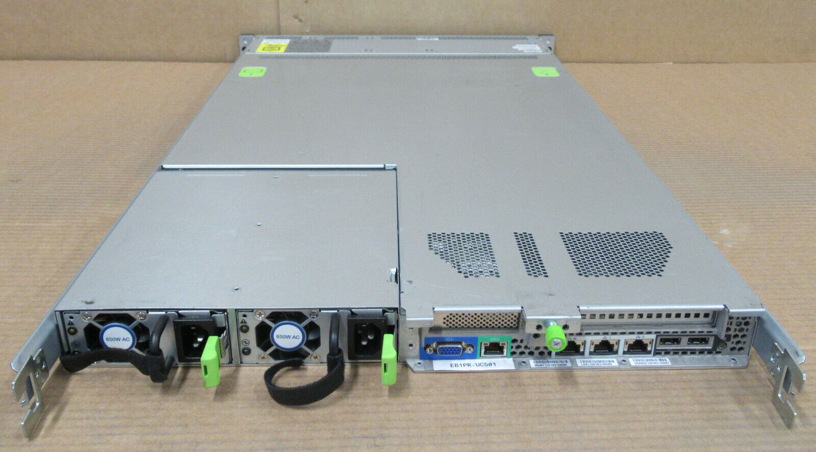 Cisco UCS C220 M3 // CPU E5-2620@2.0GHz x2 / Ram 64GB DDR / No Hard Disk / PowerSupply 650w x2 / Card Cisco UCSC Raid SAS 2008M-8i (Used) // สินค้ารับประกัน โดย บริษัท อะไหล่เซิร์ฟเวอร์ จำกัด