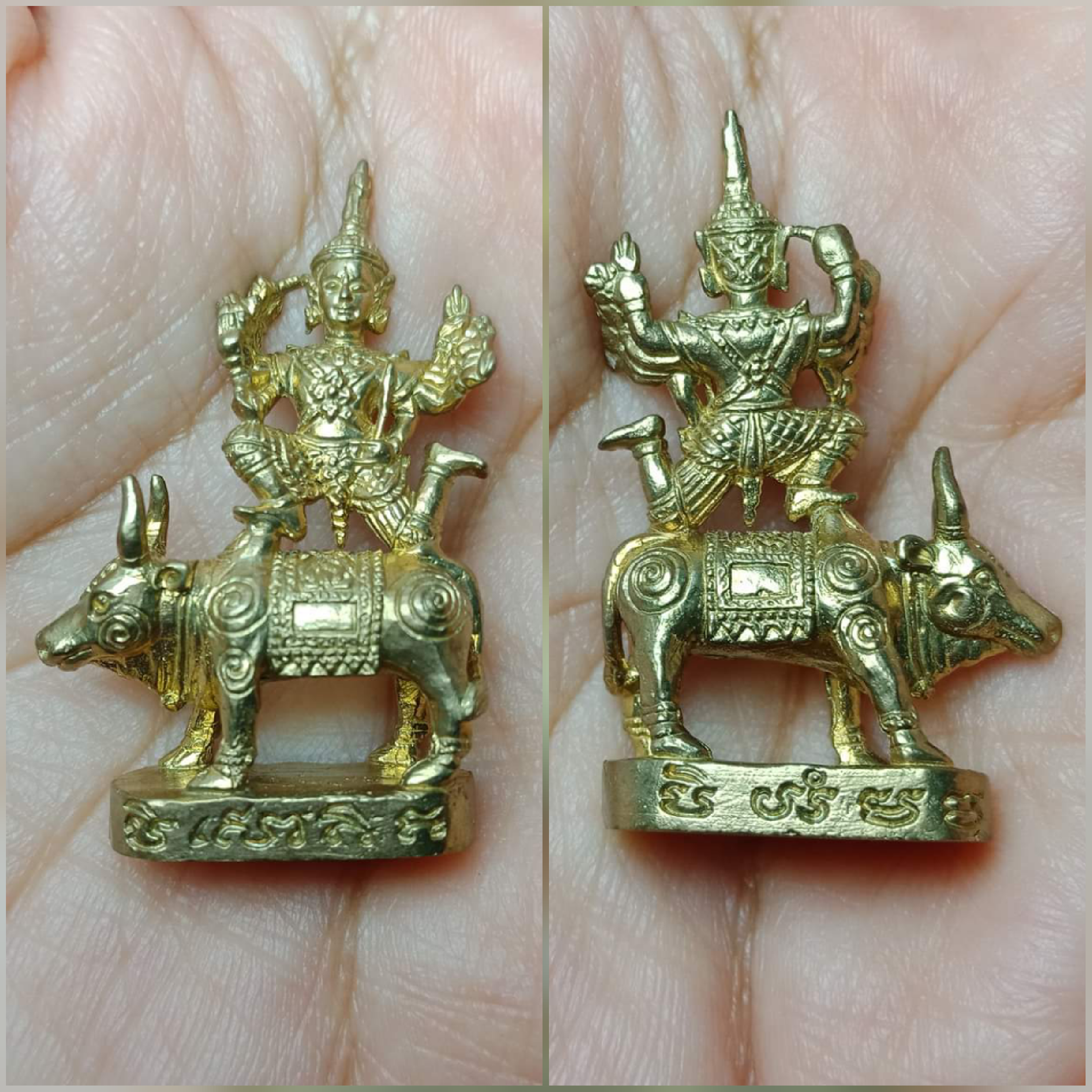 พระนารายณ์ทรงโค พระอาจารย์อ๊อด วัดหน้าพระเมรุ อยุธยา ปี51