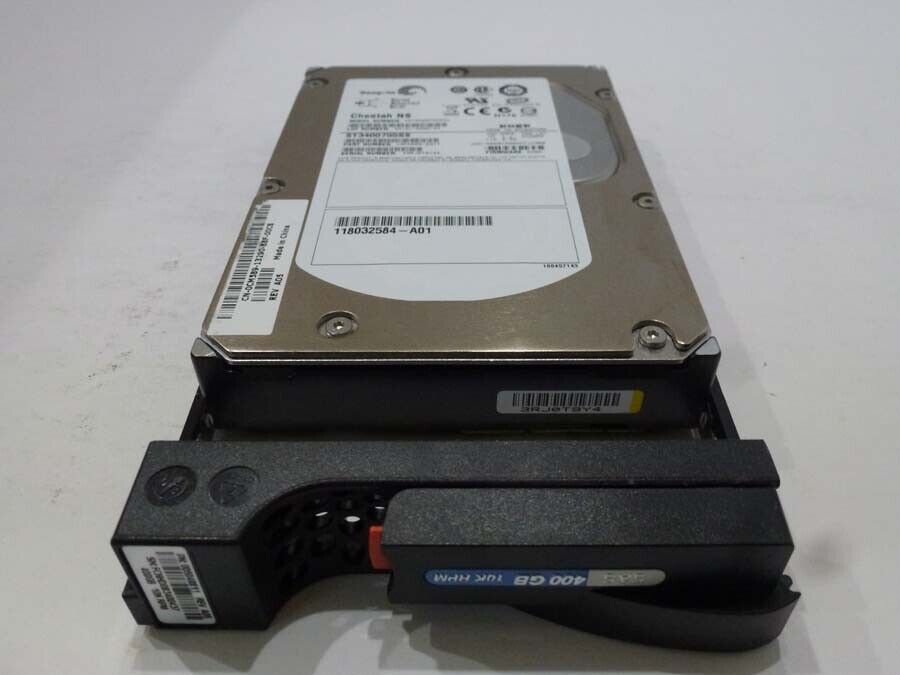 EMC 005048811 400GB SAS 10K RPM Hard Drive AX-SS10-400 for AX4 // 118032584-A01 / ST3400755SS / 0CM589 (Used) // สินค้ารับประกัน โดย บริษัท อะไหล่เซิร์ฟเวอร์ จำกัด